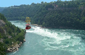 Whirlpool Aero Car over the Niagara River