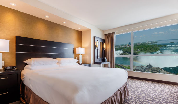 niagara falls from the comfort of your room